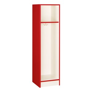 One-Wide Single-Tier Athletic Locker w/ One Shelf